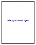 Bắt tay để đoán bệnh