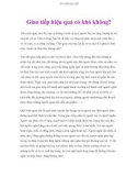 Giao tiếp hiệu quả có khó không?