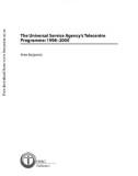 The Universal Service Agency's Telecentre Programme: 1998–2000