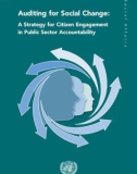 Auditing for Social Change: A Strategy for Citizen Engagement in Public Sector Accountability