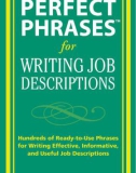 Perfect Phrases for Writing Job Descriptions