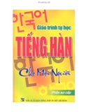 Giáo trình Tự học tiếng Hàn cho mọi người (phần sơ cấp) - Lê Hoàng Phương