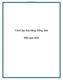 Cách đọc báo bằng Tiếng Anh hiệu quả nhất.