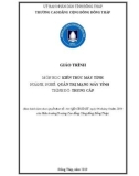 Giáo trình Kiến trúc máy tính (Ngành: Quản trị mạng máy tính - Trung cấp) - Trường Cao đẳng Cộng đồng Đồng Tháp