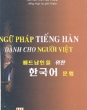 Học Ngữ pháp tiếng Hàn dành cho người Việt: Phần 1