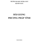 Bài giảng Phương pháp tính - ĐH Mỏ - Địa chất