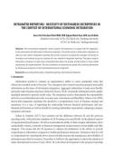 Integrated reporting - Necessity of Vietnamese enterprises in the context of international economic integration