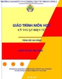 Giáo trình Kỹ thuật điện tử (Nghề Tin học ứng dụng - Trình độ Cao đẳng) - CĐ GTVT Trung ương I