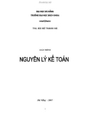 Giáo trình Nguyên lý kế toán - ThS. Bùi Nữ Thanh Hà