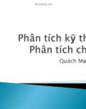 Bài giảng Phân tích kỹ thuật trong đầu tư chứng khoán: Bài 2 - Quách Mạnh Hào