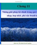 Bài giảng Tài chính doanh nghiệp: Chương 11 - Nguyễn Thị Hà