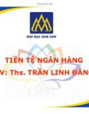 Bài giảng Tiền tệ ngân hàng: Chương 12 (tt) - ThS. Trần Linh Đăng