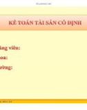 Bài giảng Tin học kế toán: Bài 5