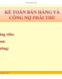 Bài giảng Tin học kế toán: Bài 9