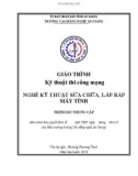 Giáo trình Kỹ thuật thi công mạng (Nghề: Kỹ thuật sữa chữa, Lắp ráp máy tính - Trình độ Trung cấp) - Trường Cao đẳng Nghề An Giang