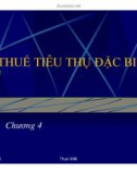 Chương 4: Thuế - Thuế tiêu thụ đặc biệt