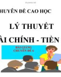 Chuyên đề Tự do hóa tài chính ( GS Bình Minh)