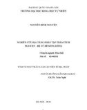 Tóm tắt dự thảo Luận án Tiến sĩ Địa chất: Nghiên cứu địa tầng phân tập trầm tích Pliocen - Đệ tứ bể sông Hồng