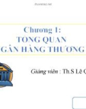 Bài giảng Ngân hàng thương mại: Chương 1 - Th.S Lê Quyết Tâm