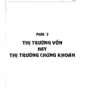 Lý thuyết về thị trường tài chính và các định chế tài chính ứng dụng trong các thị trường Việt Nam: Phần 2