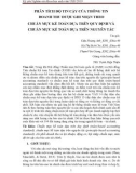 Phân tích độ tin cậy của thông tin doanh thu được ghi nhận theo chuẩn mực kế toán dựa trên quy định và chuẩn mực kế toán dựa trên nguyên tắc