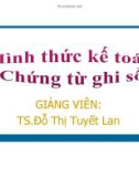 Bài giảng Thực hành thiết kế sổ kế toán: Chương 4 - TS. Đỗ thị Tuyết Lan