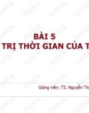 Bài giảng Tài chính doanh nghiệp: Bài 5 - TS. Nguyễn Thị Hà