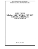 Giáo trình Lập trình C# căn bản (Nghề: Quản trị mạng - Trung cấp) - Trường CĐ Kỹ thuật Việt Đức