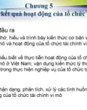 Bài giảng Tài chính vi mô - Chương 5: Phân tích kết quả hoạt động của tổ chức tài chính vi mô