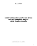 Các văn bản hướng dẫn và giải đáp những vướng mắc dành cho kế toán giao dịch qua Kho bạc Nhà nước: Phần 1