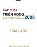 TRIỂN VỌNG PHÁT TRIỂN CHÂU Á 2008