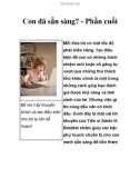 Con đã sẵn sàng? - Phần cuối