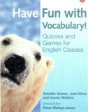 Have fun with vocabulary