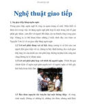 Nghệ thuật giao tiếp