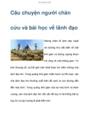 Câu chuyện về người chăn cừu và bài học về lãnh đạo