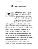 Chứng suy nhược