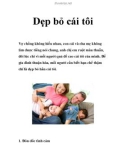 Dẹp bỏ cái tôi