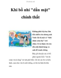 Khi bồ nhí dằn mặt chính thất