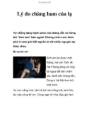 Lý do chàng ham của lạ