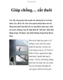 Giúp chồng… cắt đuôi