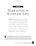 NARRATIVES IN EVERYDAY LIFE - Express yourself