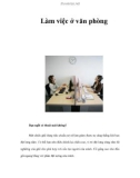 Làm việc ở văn phòng