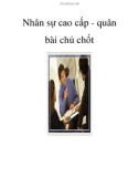 Nhân sự cao cấp - quân bài chủ chốt