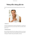 Những điều chàng giấu kín