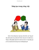 Sáng tạo trong công việc