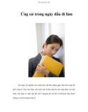 Ứng xử trong ngày đầu đi làm