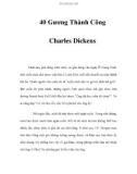 40 Gương Thành Công - Charles Dickens