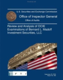 Review and Analysis of OCIE Examinations of Bernard L. Madoff Investment Securities, LLC