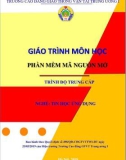 Giáo trình Phần mềm mã nguồn mở (Nghề Tin học ứng dụng - Trình độ Trung cấp) - CĐ GTVT Trung ương I