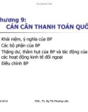 Bài giảng Tài chính quốc tế - Chương 9